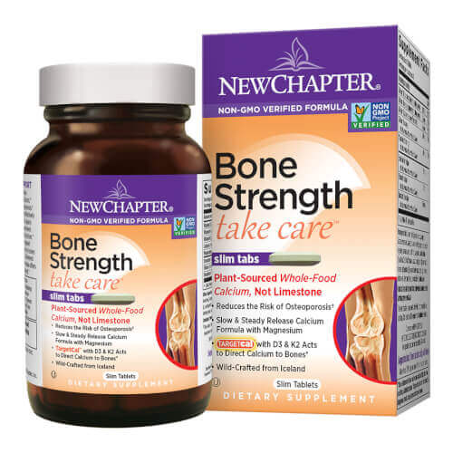 New Chapter Bone Strength Take Care  60 Slim Tablets