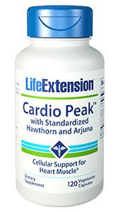 Life Extension Cardio Peak with Hawthorn and Arjuna  120 Capsules