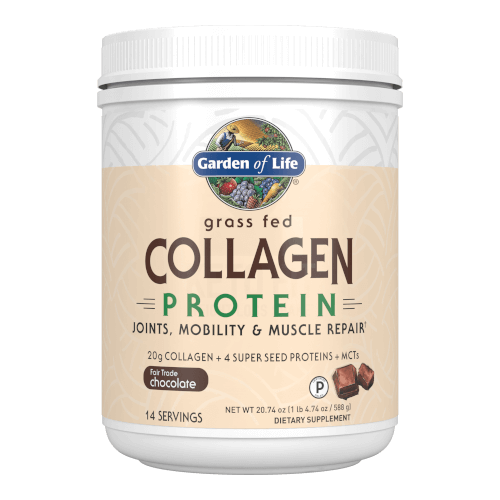 Garden of Life Collagen Protein Chocolate 14 Servings Powder