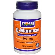 Now D-Mannose for Bladder Health  120 Capsules