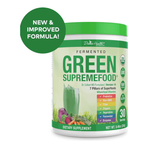 Dr Colbert Divine Health Fermented Green Supremefood  30 Days Powder