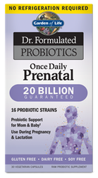 Garden of Life Dr Formulated Probiotics Once Daily Prenatal  Shelf Stable 30 Capsules