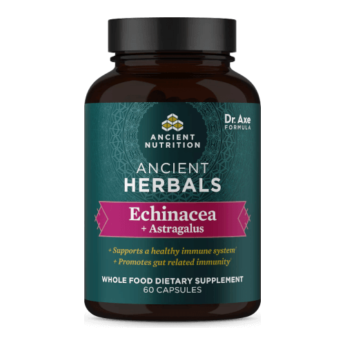 Ancient Nutrition Herbals Echinacea Astragalus  60 Capsules