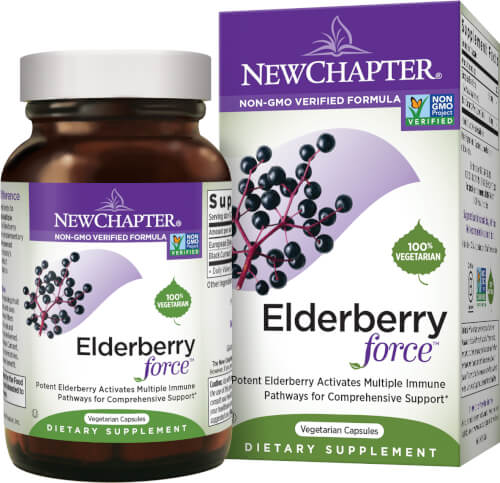 New Chapter Elderberry Force  30 Capsules