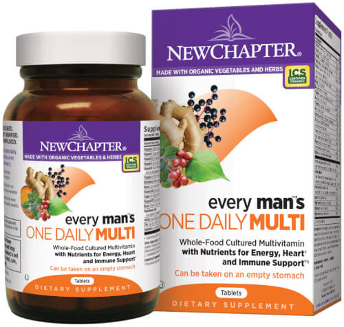 New Chapter Every Man One Daily  72 Tablets