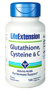 Life Extension Glutathione Cysteine and C  100 Capsules