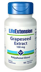 Life Extension Grapeseed Extract 100 mg 60 Capsules