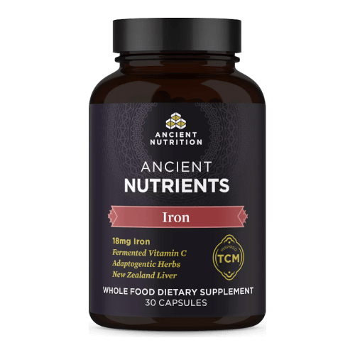 Ancient Nutrition Iron  30 Capsules