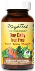 MegaFood Iron Free One Daily  90 Tablets