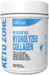 Dr Colbert Keto Zone Hydrolyzed Collagen  30 Servings Powder