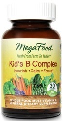 MegaFood Kids B Complex  30 Tablets