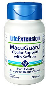 Life Extension MacuGuard Ocular Support   60 Soft Gels
