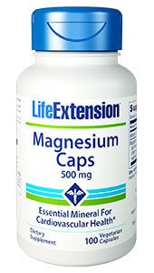 Life Extension Magnesium 500 mg  100 Capsules