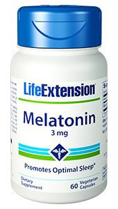 Life Extension Melatonin 3 mg  60 Capsules