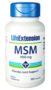 Life Extension MSM 1000 mg 100 Capsules