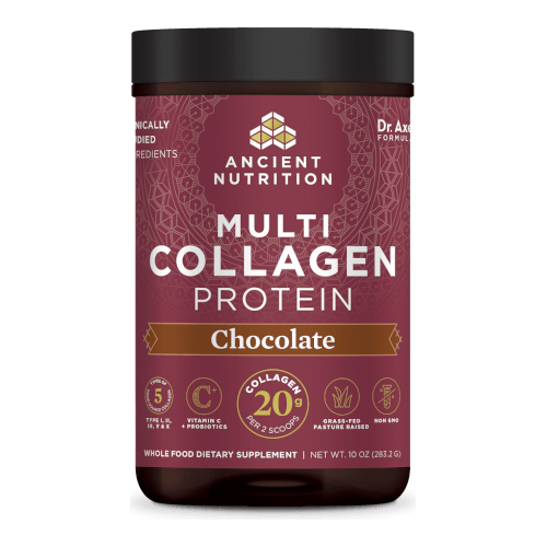 Ancient Nutrition Multi Collagen Protein Chocolate 24 Servings Powder
