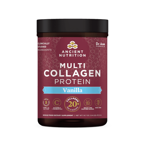 Ancient Nutrition Multi Collagen Protein Vanilla 45 Servings Powder