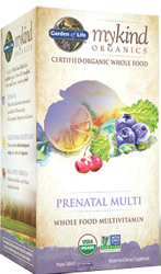Garden of Life MyKind Organics Prenatal Multi  180 Tablets