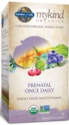 Garden of Life MyKind Organics Prenatal Once Daily  30 Tablets