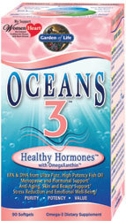 Garden of Life Oceans 3 Healthy Hormones  90 Softgels