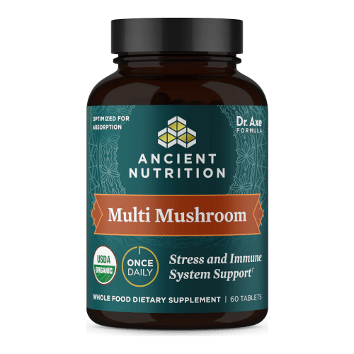 Ancient Nutrition Organic Multi Mushrooms Immune Once Daily  60 Tablet
