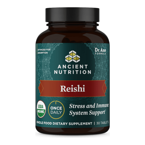 Ancient Nutrition Organic Reishi Once Daily  30 Tablet