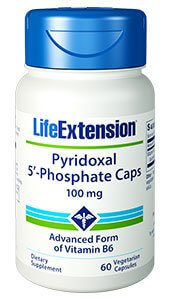 Life Extension P5P Pyridoxal 5 Phosphate  60 Capsules
