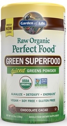 Garden of Life Perfect Food Raw  Organic 285 grams  Chocolate Cacao