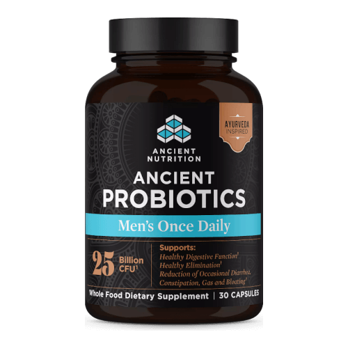 Ancient Nutrition Probiotics Mens 1x Day  30 Caps