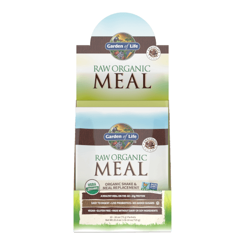 Garden of Life Raw Organic Meal Chocolate Cacao 1 Single Serv. Pack