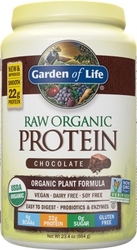 Garden of Life Raw Organic Protein  Chocolate Cacao 664 grams powder