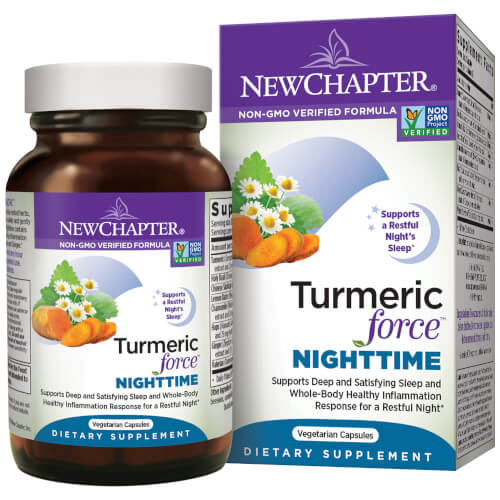 New Chapter Turmeric Force Nighttime  60 Capsules