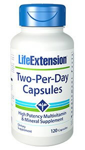 Life Extension Two-Per-Day  120 Capsules