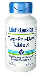 Life Extension Two Per Day Tablets  120 Veg Tablets