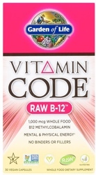 Garden Of Life Vitamin Code Raw B-12  30 Capsules