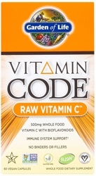 Garden of Life Vitamin Code Raw Vitamin C  120 Capsules