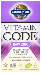 Garden of Life Vitamin Code Raw Zinc  60 Capsules